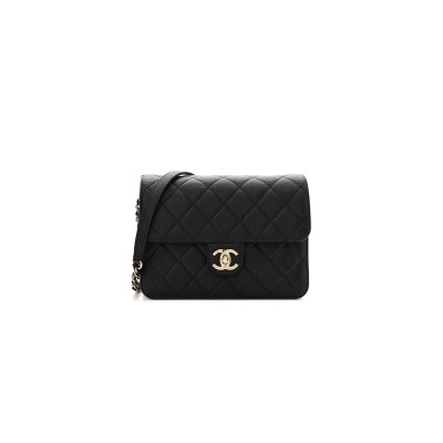 CHANEL CAVIAR QUILTED LARGE LIKE A WALLET FLAP AS3003 (22*16*8cm)